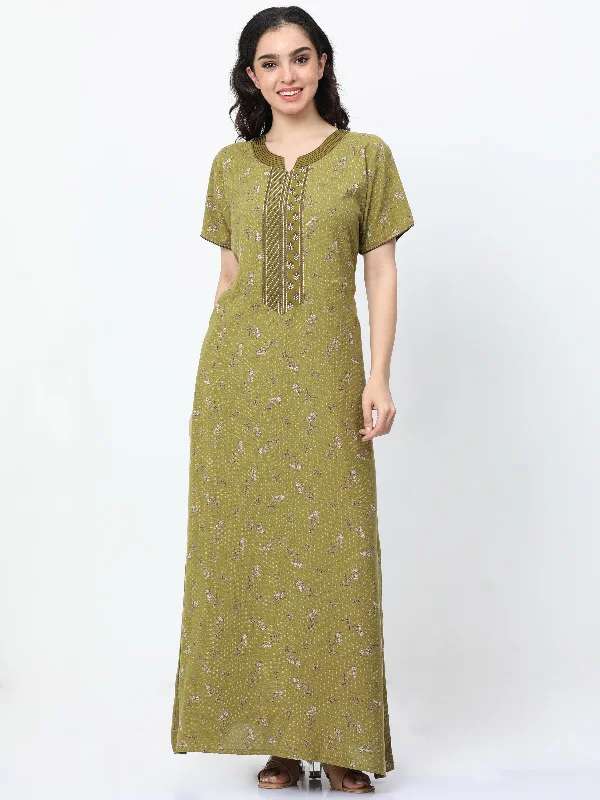 Alpine Designer Nighty Green