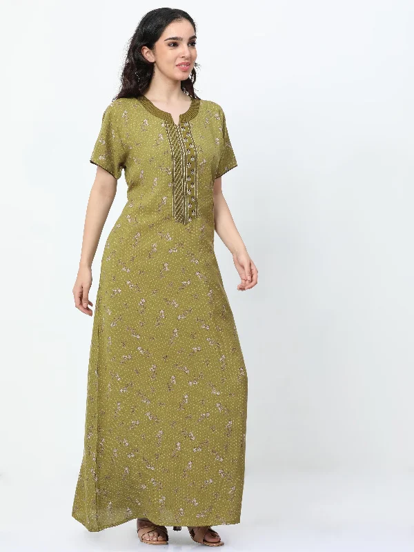 Alpine Designer Nighty Green