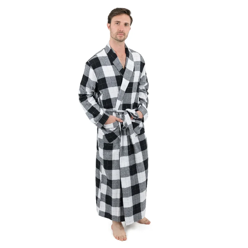 Small / plaid black & white