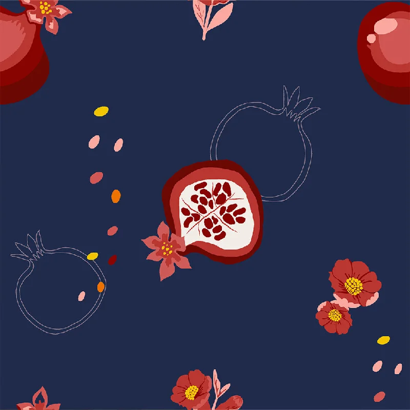 Ruby Fusion Embroidered T-shirt & Cotton Pyjama for Women's